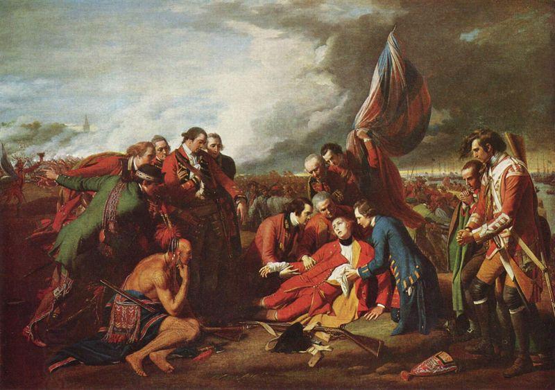 Benjamin West Tod des Generals Wolfe China oil painting art